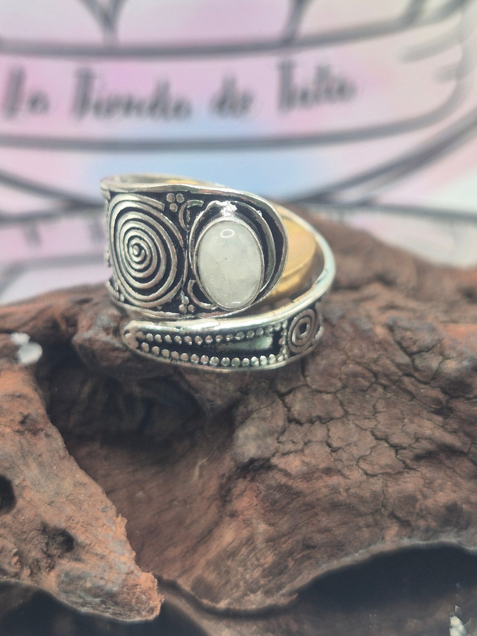 Anillo Mineral Ajustable AnillosaceroTienda esotérica Málaga - La Tienda de Tata Magic: tienda Esotérica en Málaga